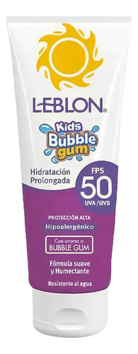 Bloqueador Solar Leblon Bubble Gum 90 Gr Fps 50