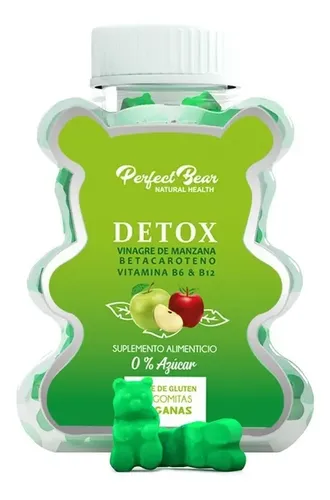 Vinagre De Manzana Vitamina B6 Y B12 Gomitas Perfect Bear 1u