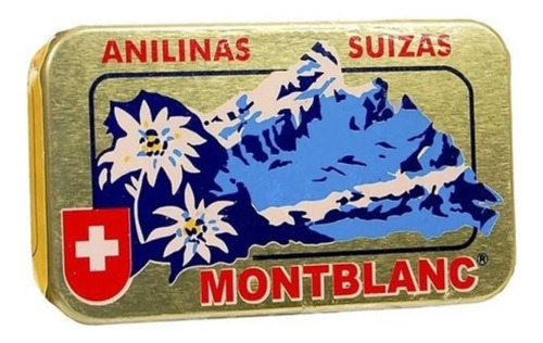 Anilinas Montblanc Polvo Cajita Dorada 25 Decolorante