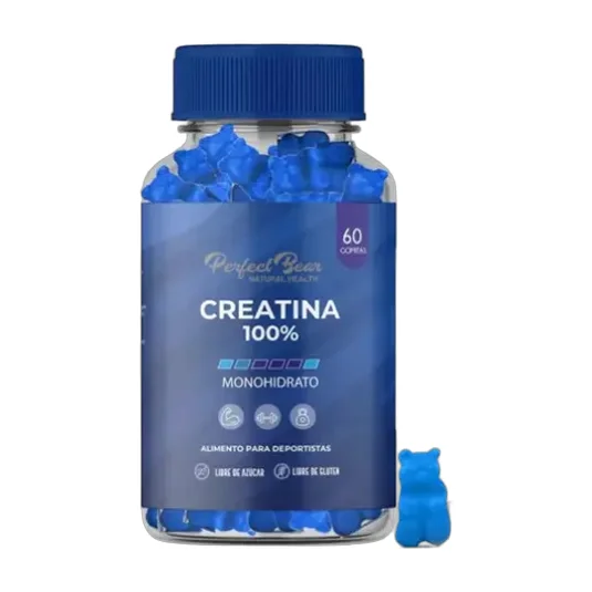 Creatina Gomitas 1 Mes Perfect Bear Sin Sabor