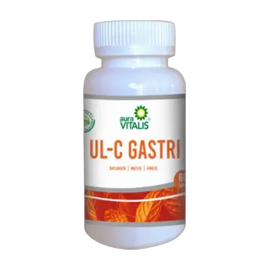 Suplemento Nutricional Ul-c Gastri Aura Vitalis Cápsulas 60 Vegano Sin Sabor
