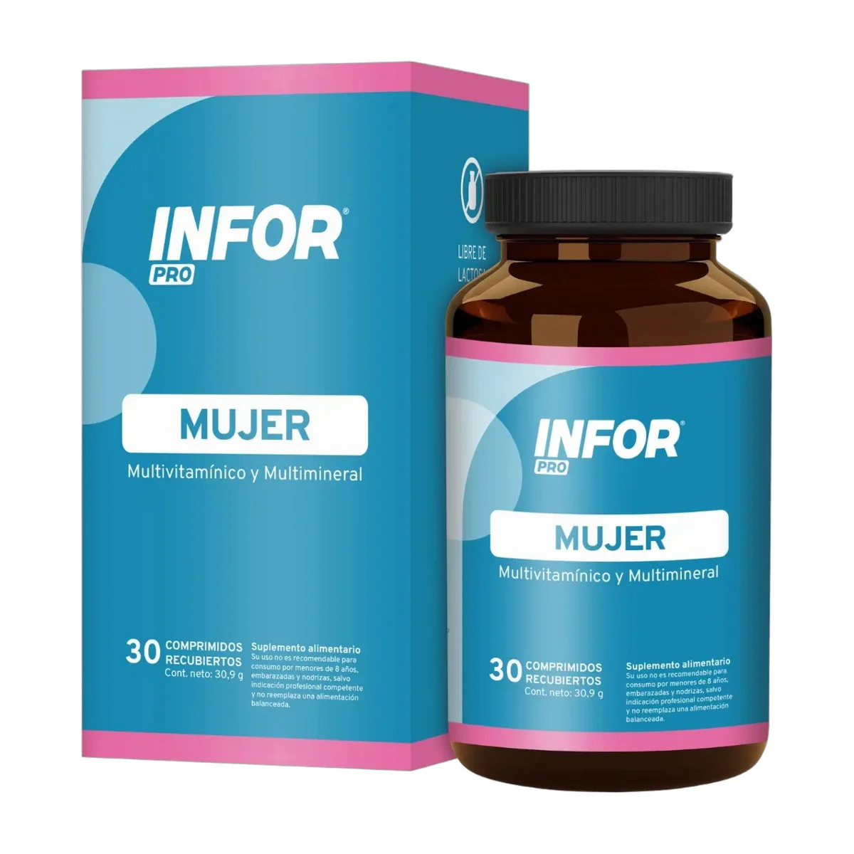 Infor Pro Mujer 30 Comprimidos Sabor Sin Sabor Sin Sabor
