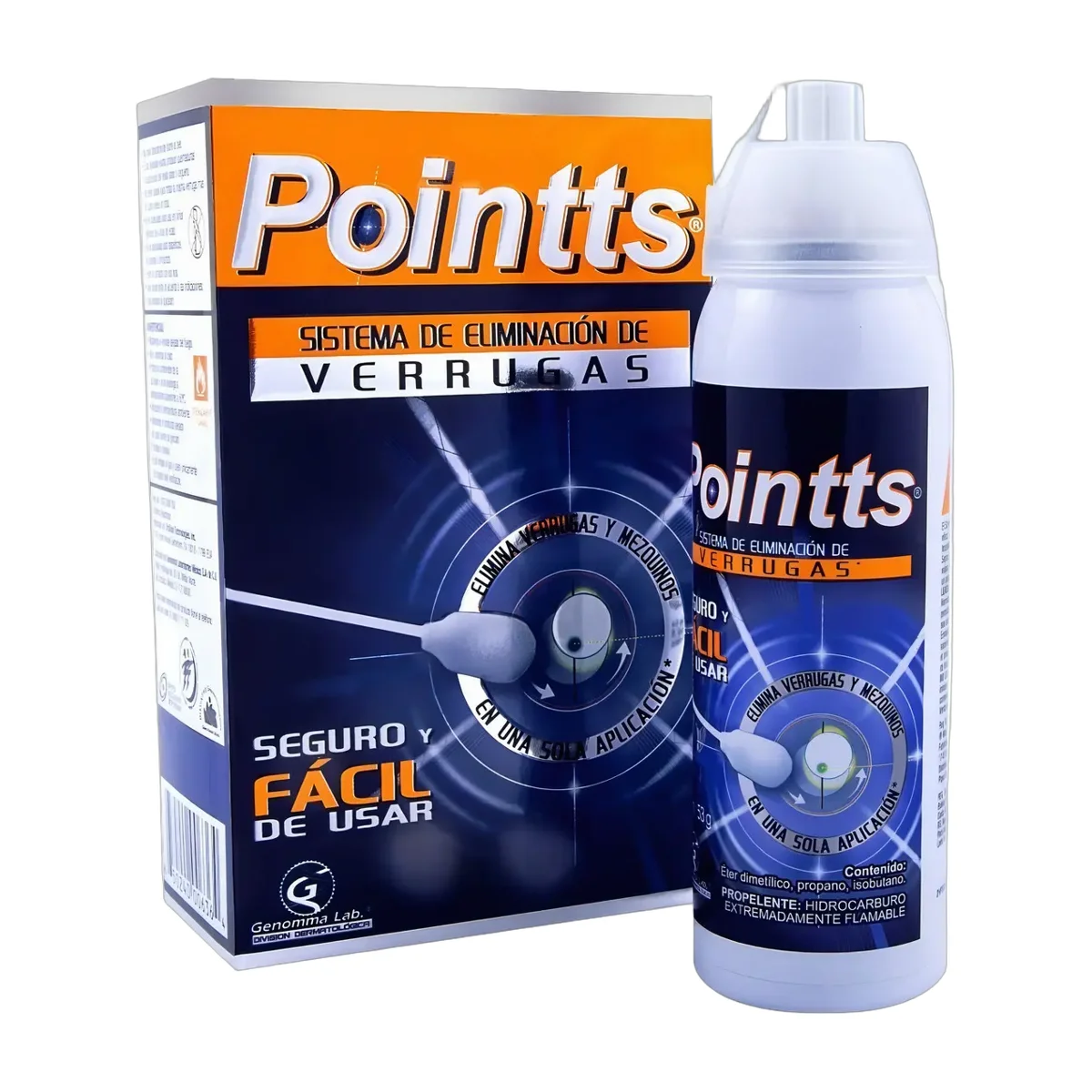 Pointts Sistema Eliminación Verrugas Y Mezquinos Tratamiento Neutro Neutra