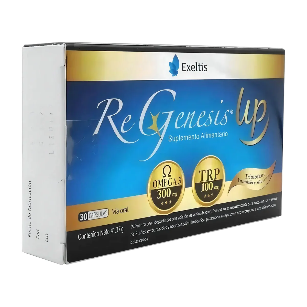 Exeltis Regenesis Up Multivitamínico 30 Cápsulas Libre Gluten