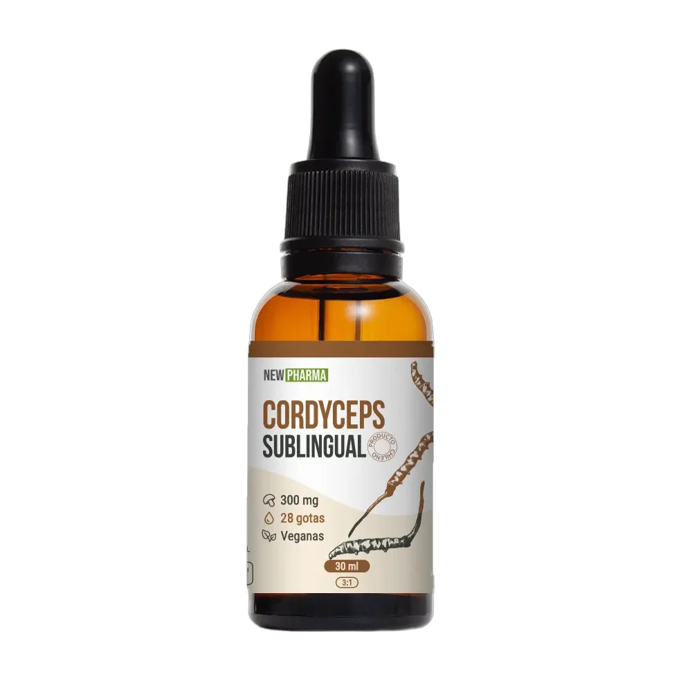 Cordyceps Sublingual 30 Ml Concentración 3:1 Sin Sabor