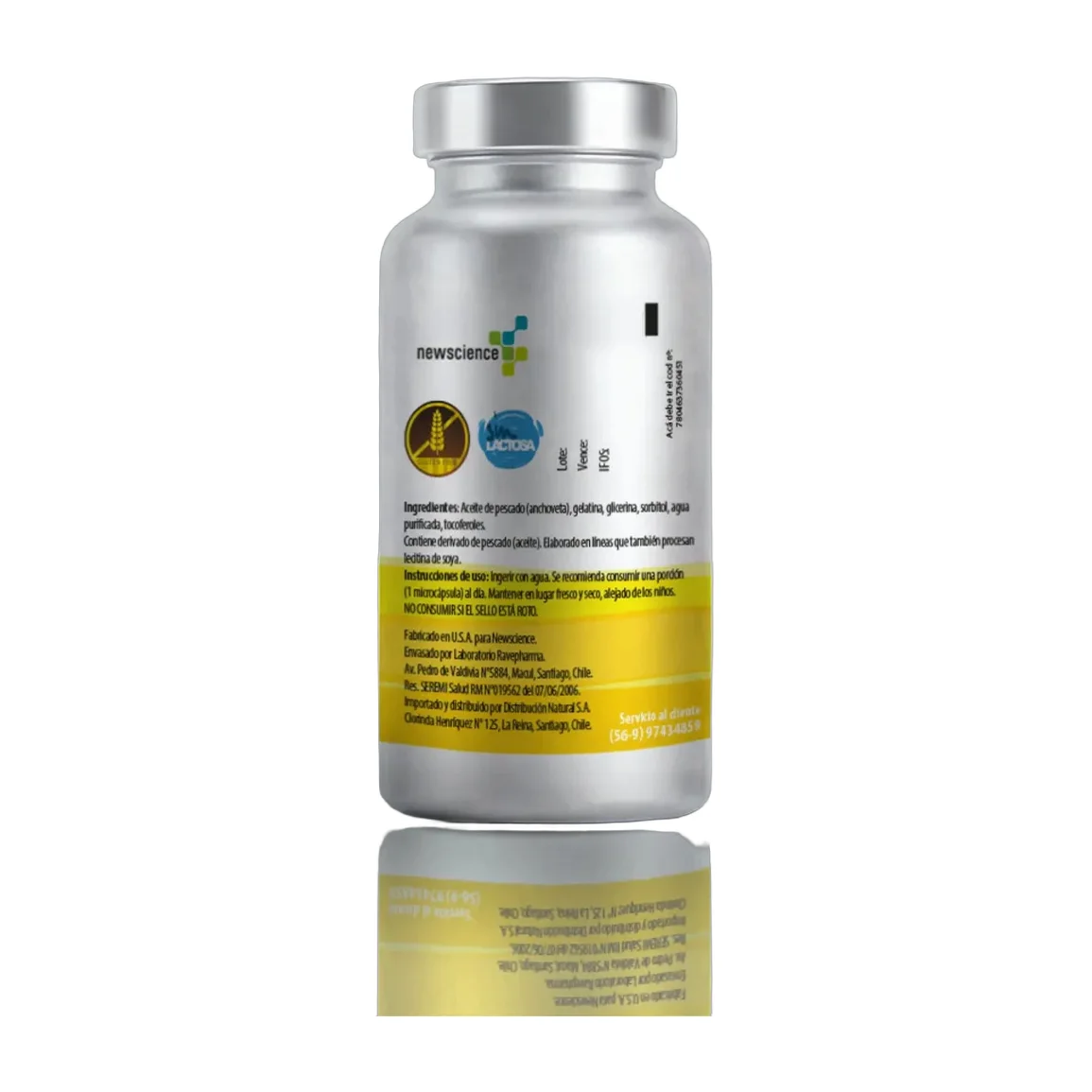 Omega Up Junior Ultra Dha (120 Microcápsulas) Neutro