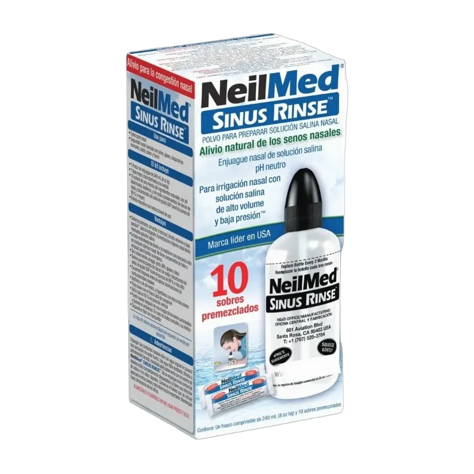 Kit De Inicio Neilmed Sinus Rinse 10pz Color Transparente