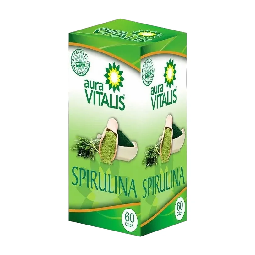 Spirulina 60 Cápsulas Aura Vitalis