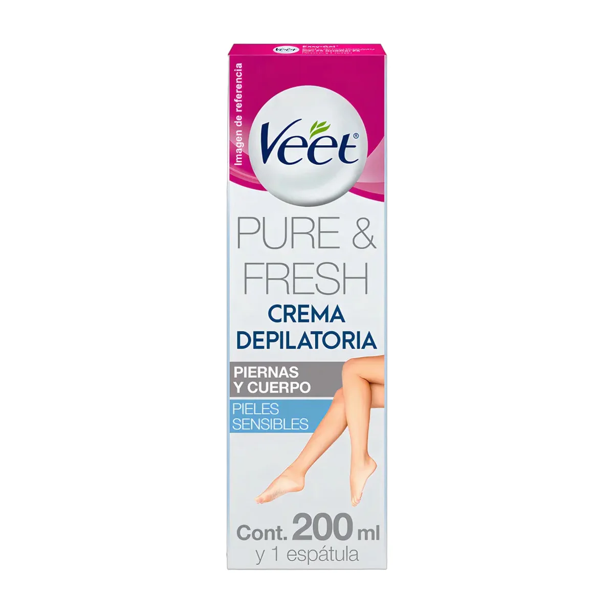 Veet Crema Depilatoria Silky Fresh Piel Sensible 200ml + Esp