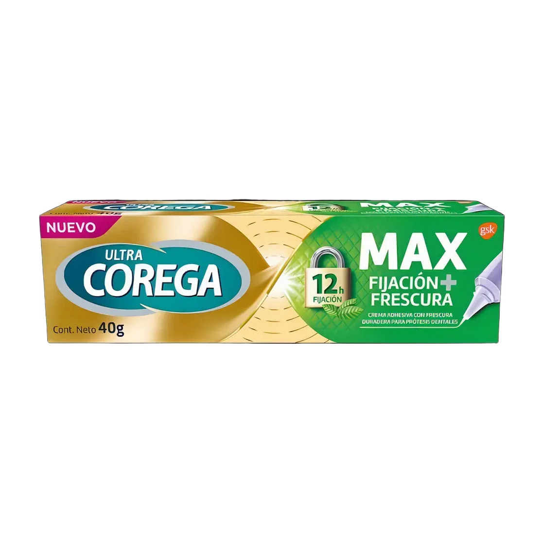 Ultra Corega Crema Max Fijación+frescura 40 Gr
