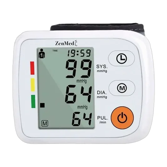 Tensiometro De Muñeca Bp-186w Zenmed Color Blanco