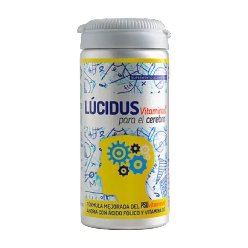 Lúcidus Memoria Atención Concentración Energía Stress Contro Sin Sabor