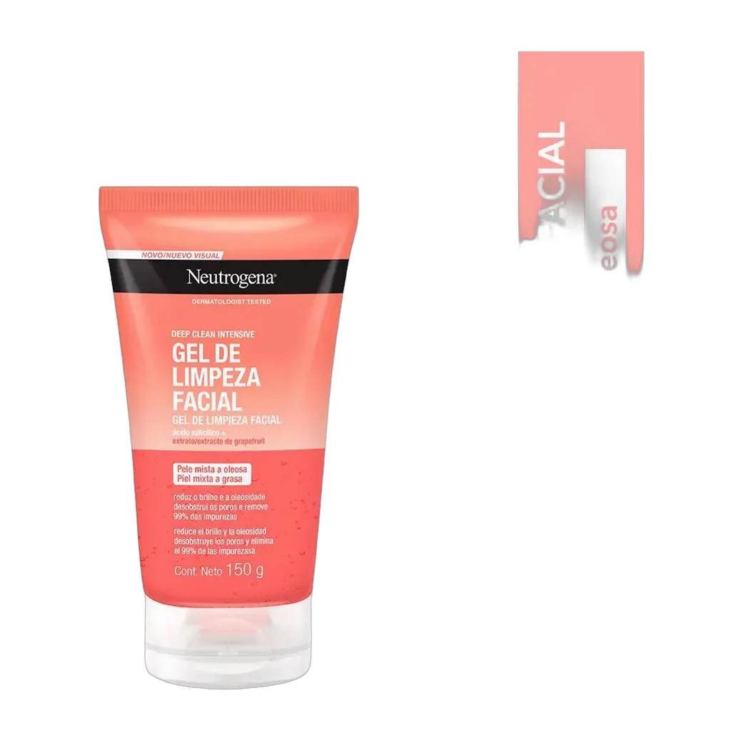 Gel De Limpieza Facial Neutrogena Deep Clean Grapefruit 150g