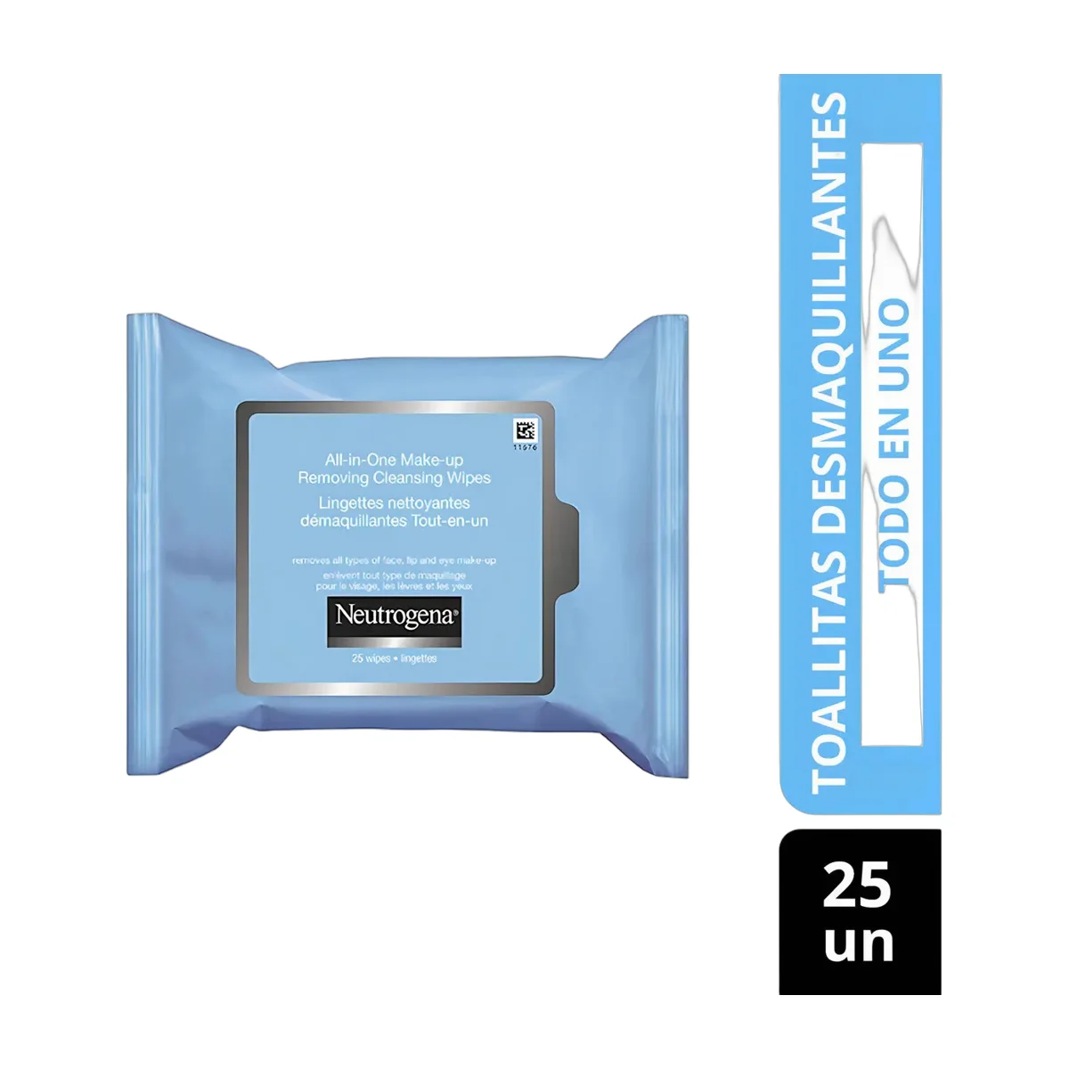 Toallitas Desmaquillantes Neutrogena® Piel Sensible X 25 Un.