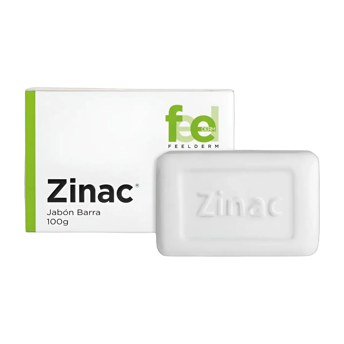 Zinac Jabon En Barra Para Pieles Grasa Con Tendencia Acnéica 100 Grs