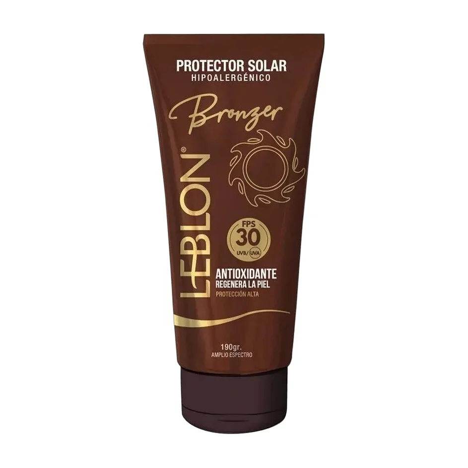 Protector Solar Bronceador Fps30 Hipoalergénico Leblon 190g