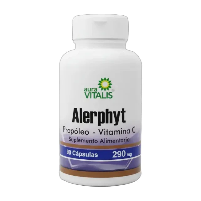 Alerphyt  290 Mg X 90 Capsulas Aura Vitalis Sin Sabor