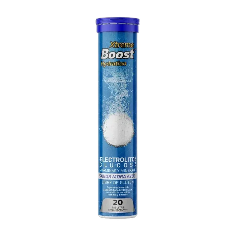 Xtreme Boost Hydration Electrolitos Glucosa Y Minerales Sabor Limón