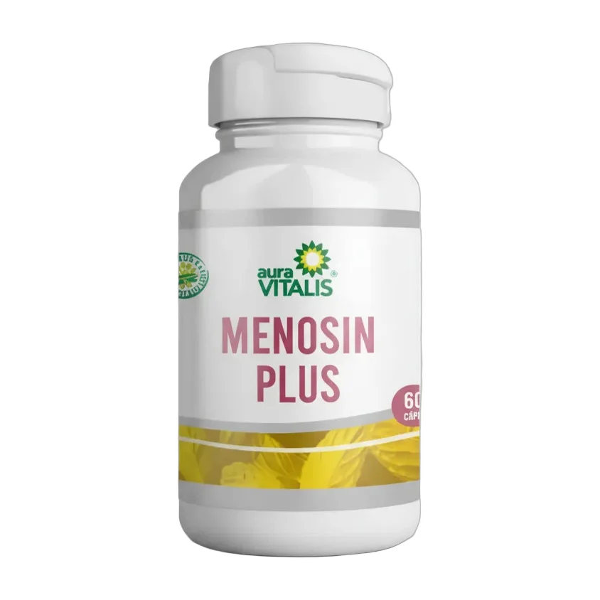 Menosin Plus 60 Caps. Aura Vitalis. Agro Servicio. Sin Sabor