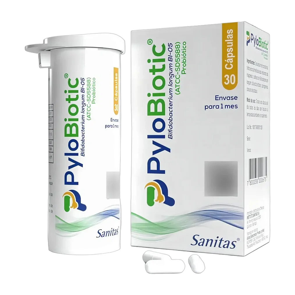 Pylobiotic X 30 Capsulas (bifidobacterium Longum Bi-05) Sin Sabor