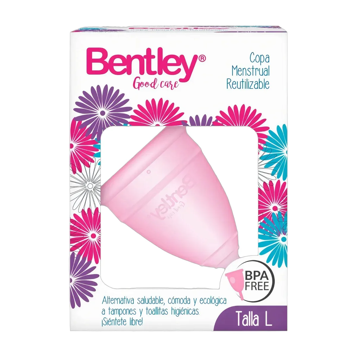 Copa Menstrual Talla L Bentley Certificada Reutilizable