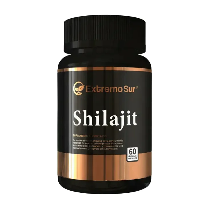 Shilajit Extremo Sur 60 Cápsulas Vegetales Sin Sabor