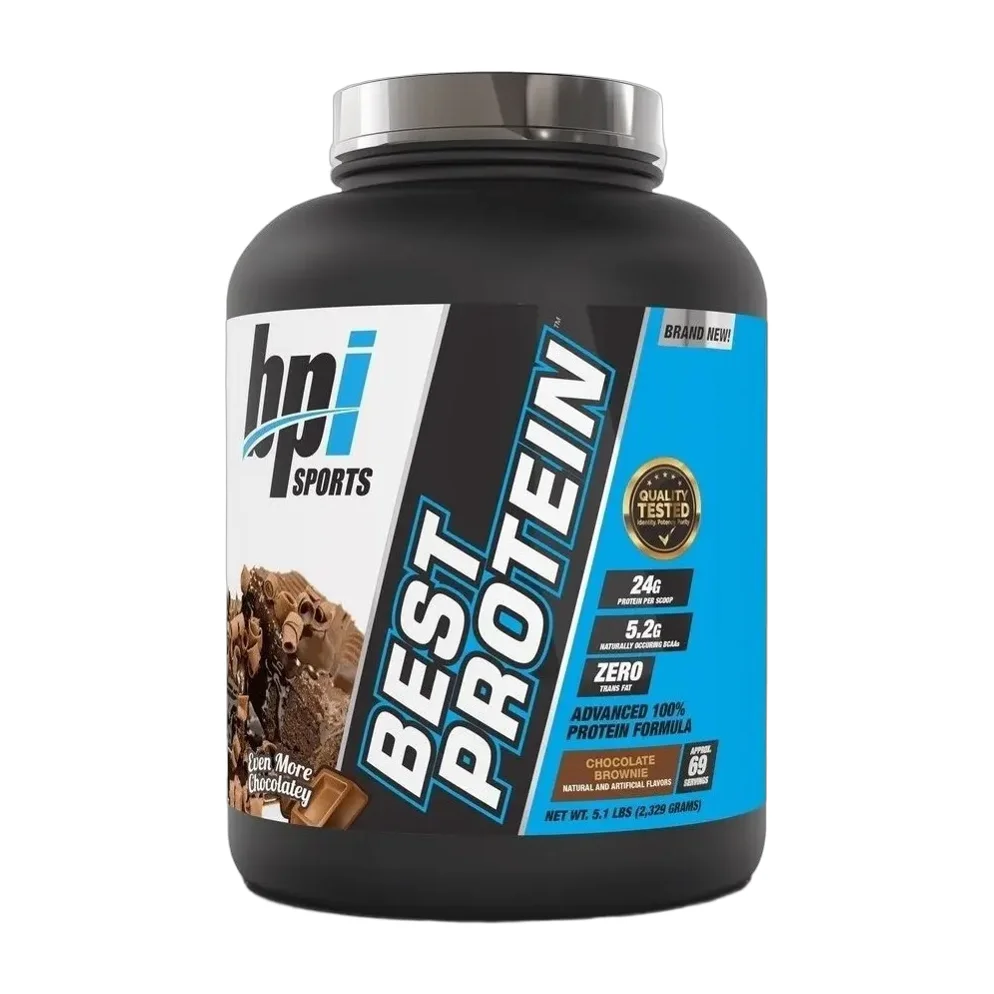 Bpi Sports Best Protein Proteina 5 Lb Brownie De Chocolate