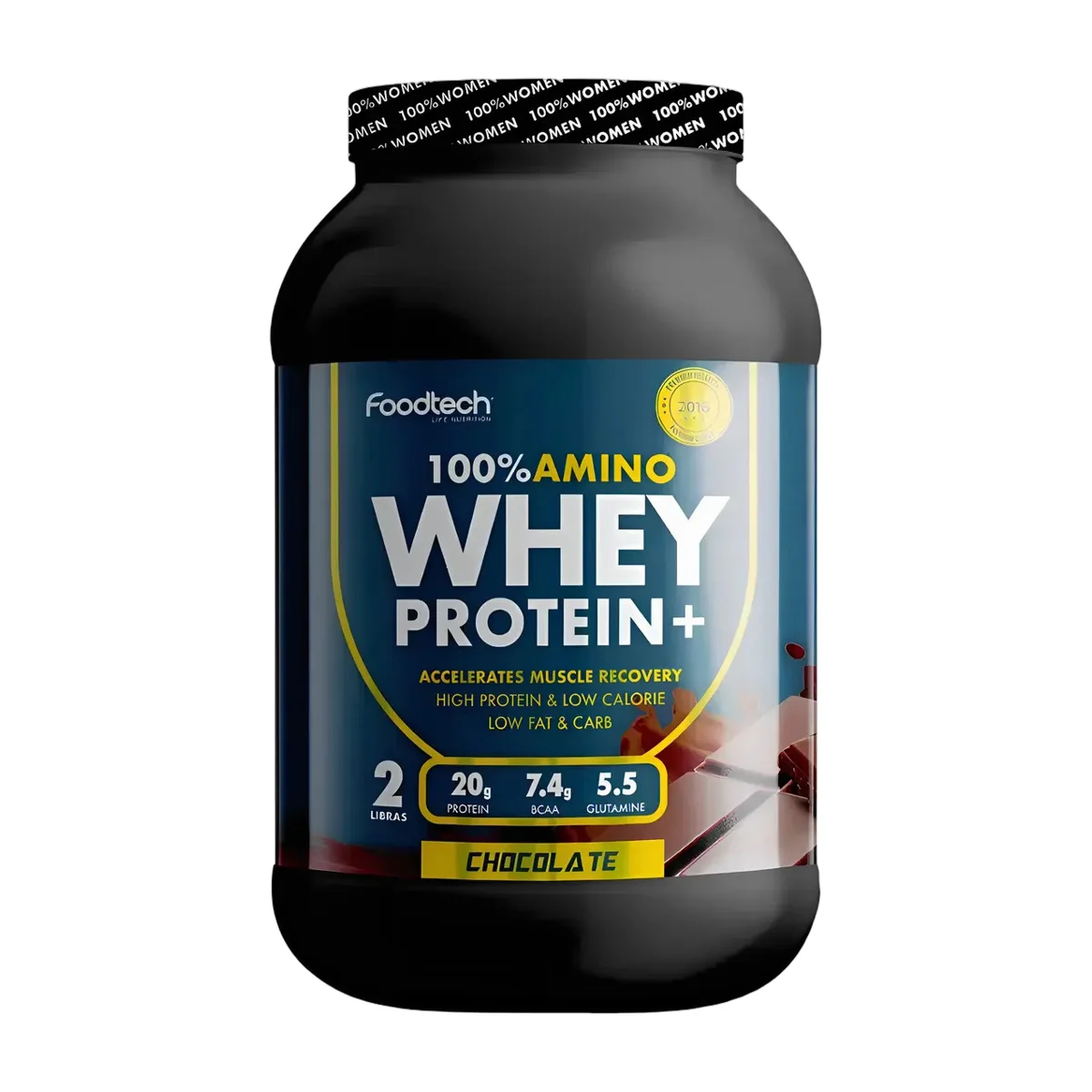 Proteína Whey Foodtech Chocolate 907g Suplemento Deportivo