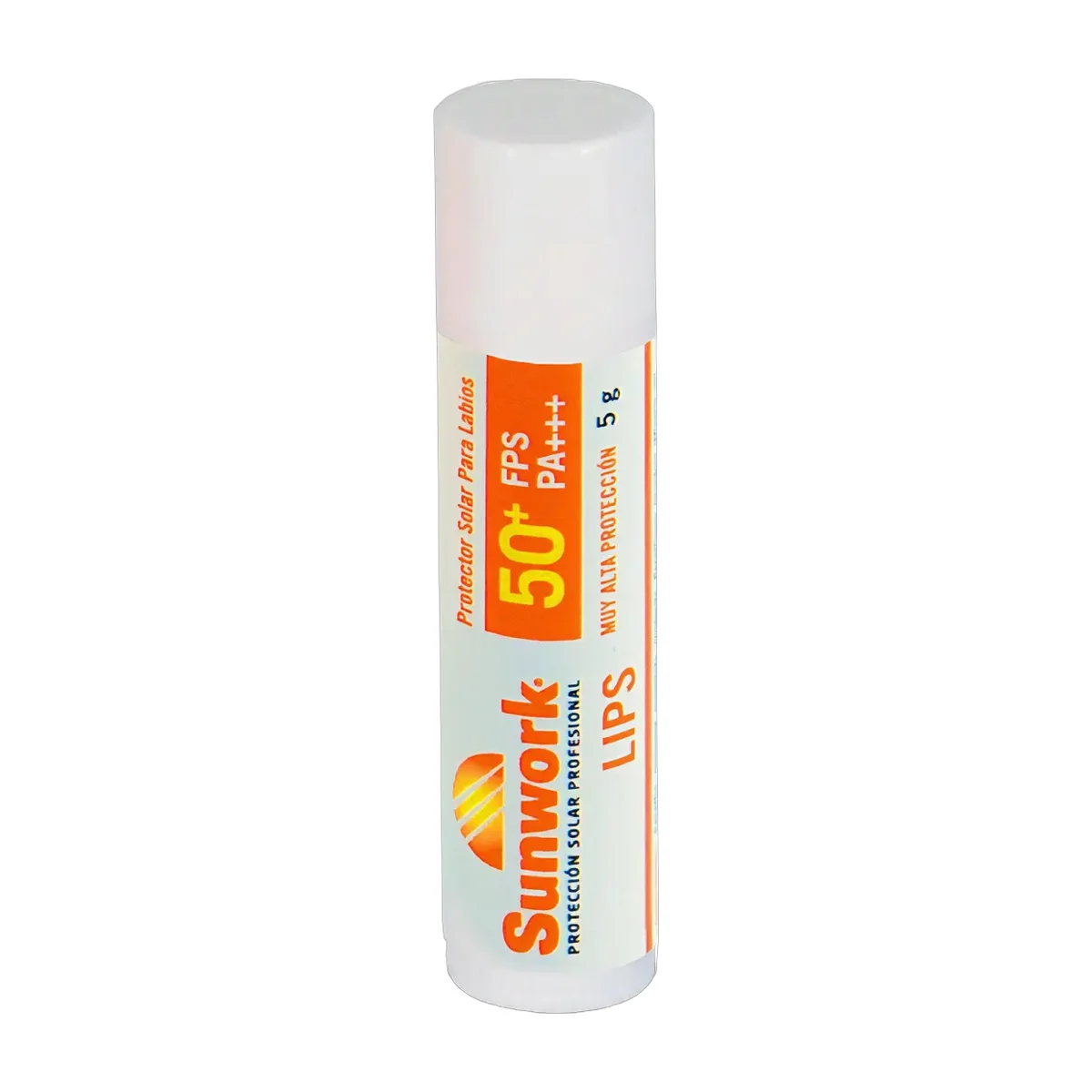 Protector Solar Para Labios Sunwork Lips 50 Fps 5g Sunwork Proteccion Solar Labial
