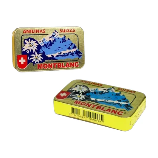 Anilinas Montblanc® Cajita Dorada Color 24. Plomo