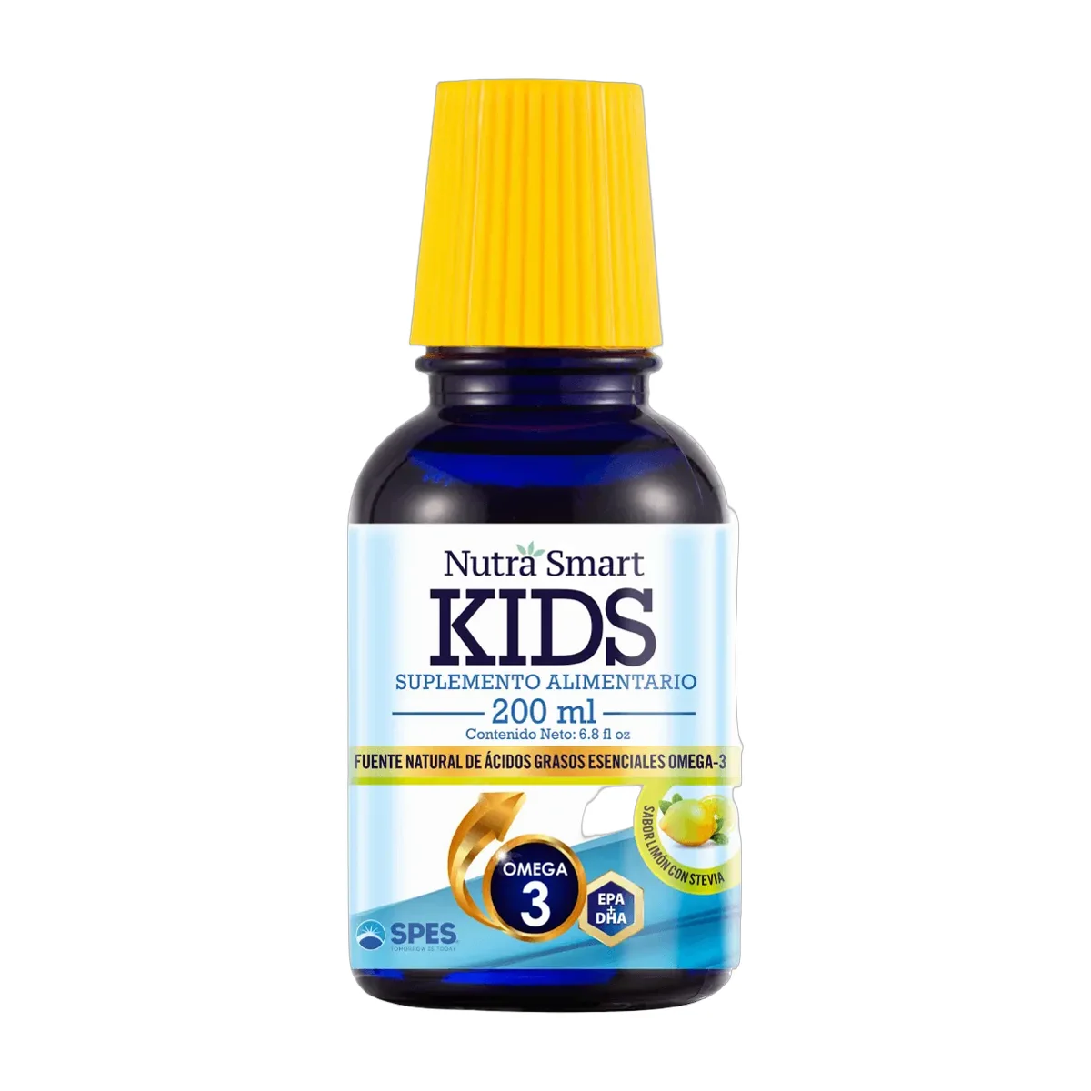 Omega 3 Niños 200 Ml, Nutra Smart Sabor Limón