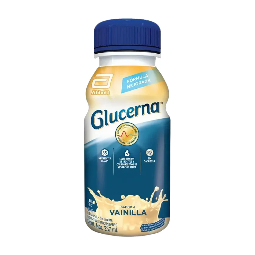Glucerna Liquido 237ml Multivitaminico Vainilla