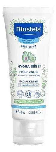 Mustela Hydra Bebé Crema Facial 40 Ml