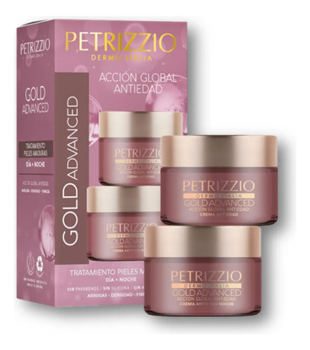 Gold Advance Petrizzio Dermo 60+ Años Seca Día/noche