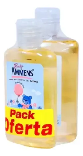 Colonia Ammen Pack 120ml + 75ml Hipoalergénicas Bebé