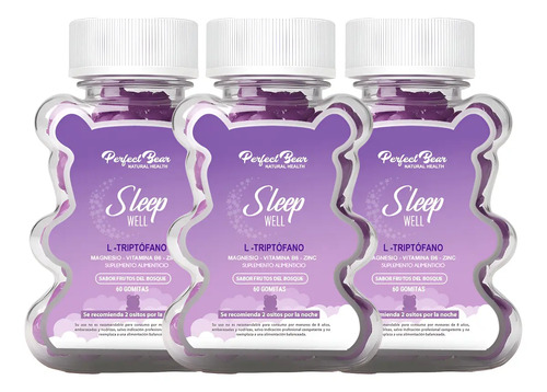 Sleep Well L-triptofano 180 Comp Berries - Perfectbear Berries