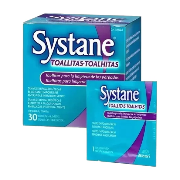 Toallitas de Aseo Oculares Systane — 30 unidades