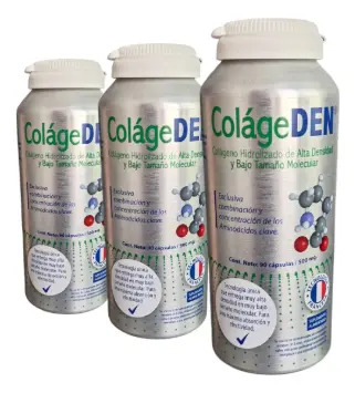 Colágeden Colágeno Hidrolizado Vitamina C Suplemento Premium Sin Sabor
