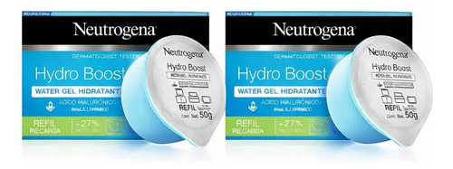 2x Refill Crema Hidratante Neutrogena Hydro Boost Water Gel Mixta Día/noche