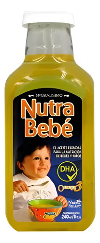 Aceite Nutra Omega 3 Para Bebés Y Niños | Dha Y Epa Puro Sin Sabor