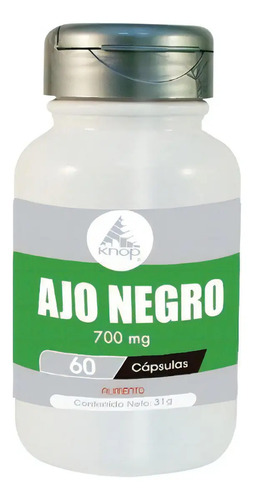 Ajo Negro 700 Mg X 60 Sabor Sin Sabor
