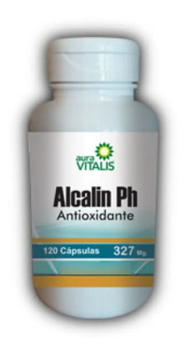 Alcalin Ph 120 Cápsulas Aura Vitalis Sin Gluten Suplemento Nutricional Sabor Neutro