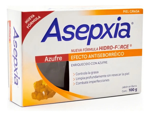 Asepxia Jabón Azufre