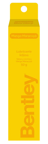 Bentley Mango Maracuyá Gel Íntimo 50 G