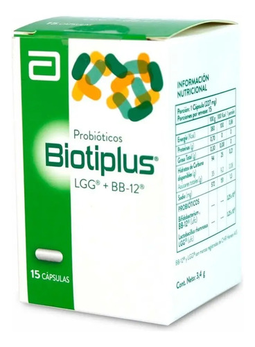 Biotiplus Probiotico Reconstituyente De La Flora 15 Capsulas Sabor Sin Sabor
