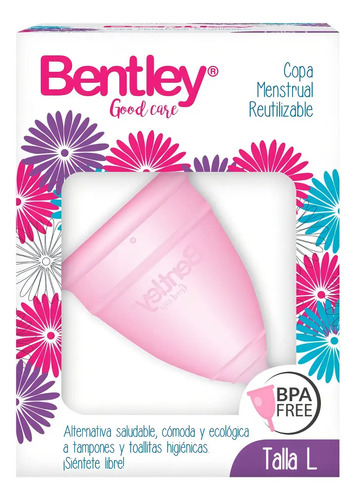 Copa Menstrual Talla L Bentley Certificada Reutilizable