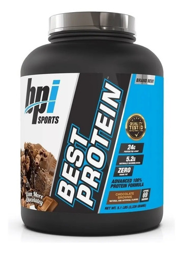 Bpi Sports Best Protein Proteina 5 Lb Brownie De Chocolate