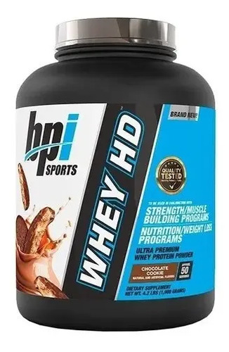 Proteina Bpi Sports Whey Hd 4.1 Lbs Sabor Vainilla Caramel