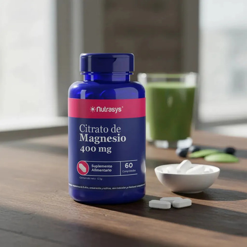 Citrato De Magnesio (premium) 400 Mg Sabor Sin Sabor