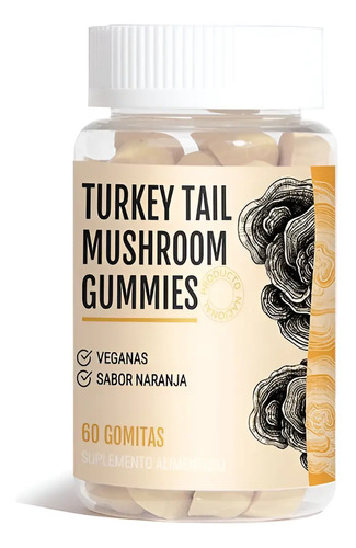 Cola De Pavo Gomitas 60un Naranja Naranja